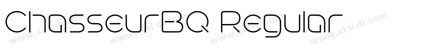 ChasseurBQ Regular字体转换 ChasseurBQ Regular字体转换